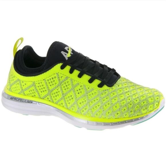 APL Techloom Phantom Neon Yellow Sz 7.5 - Picture 1 of 9